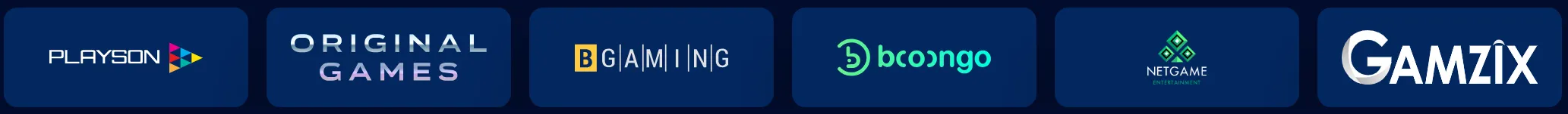 RoyalSpinia Casino spelproviders